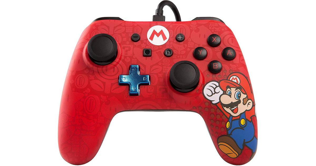 PowerA Controller (Nintendo Switch) - Mario - Rød/Sort • Pris »