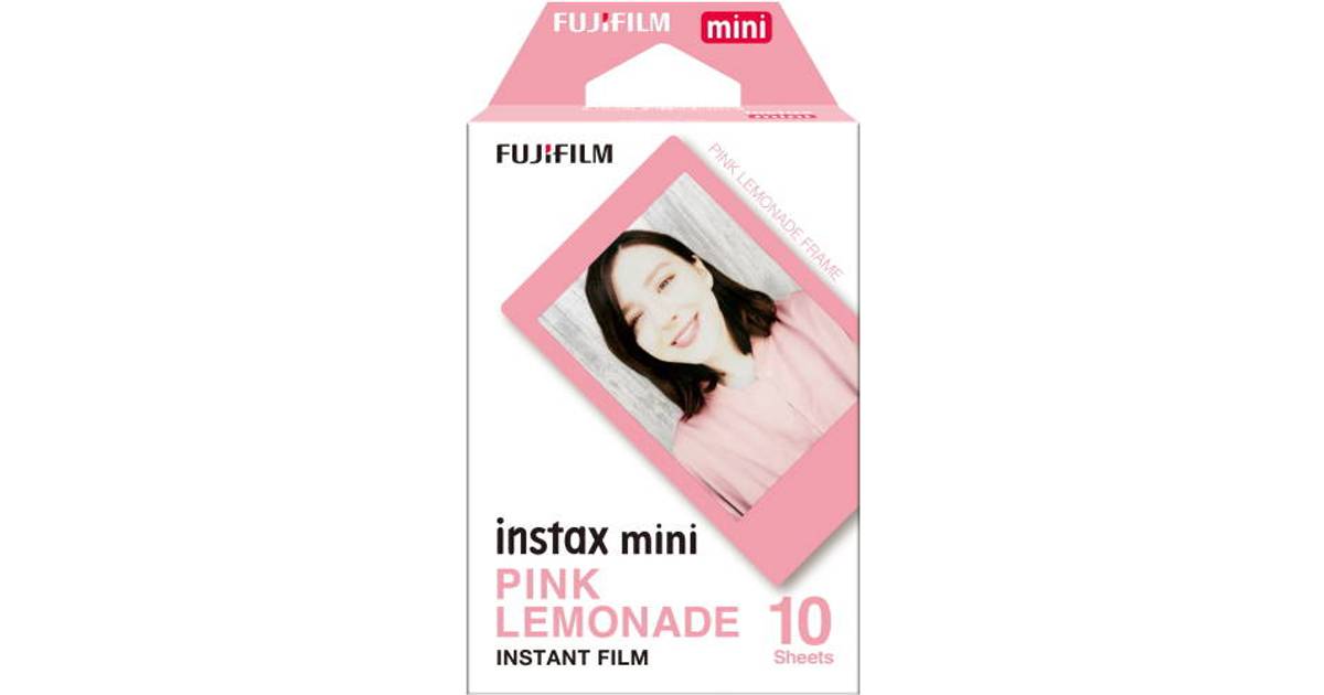 Fujifilm Instax Mini Pink Lemonade 10 pack • Pris »