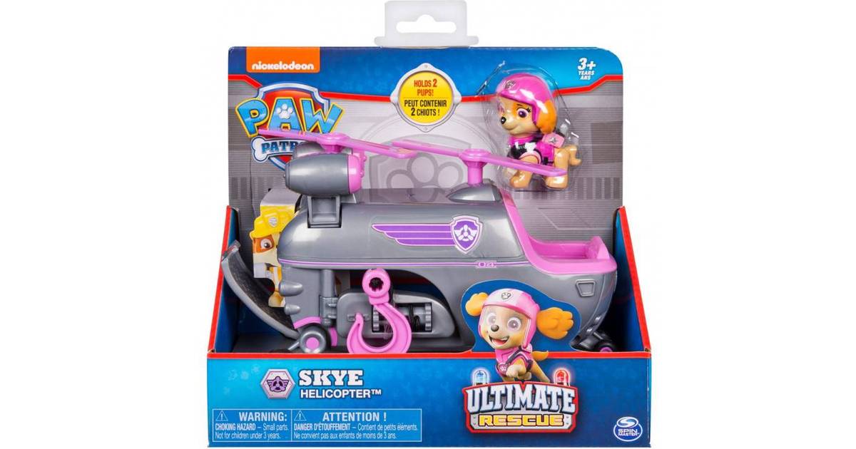 linse sammenbrud Credential Spin Master Paw Patrol Ultimate Rescue Skye Helicopter