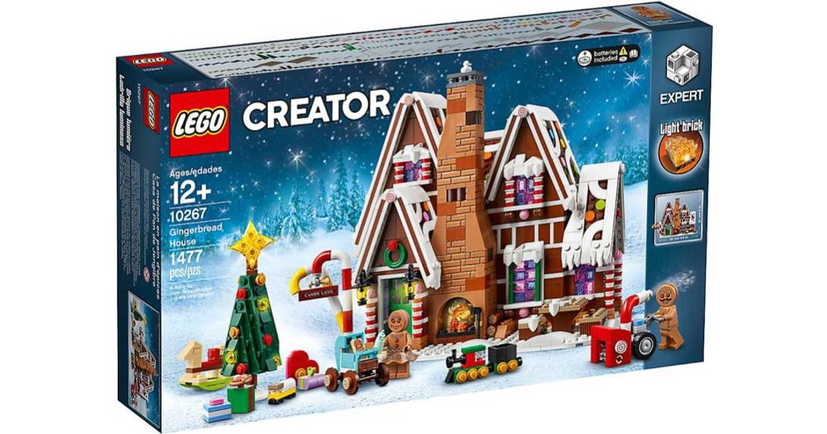 fotoelektrisk Perennial Våbenstilstand Lego Creator Gingerbread House 10267 • PriceRunner »