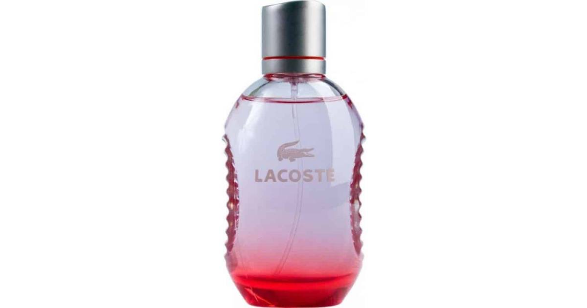 Herre venlig dosis Wow Lacoste Red Style in Play EdT 75ml • Se laveste pris nu
