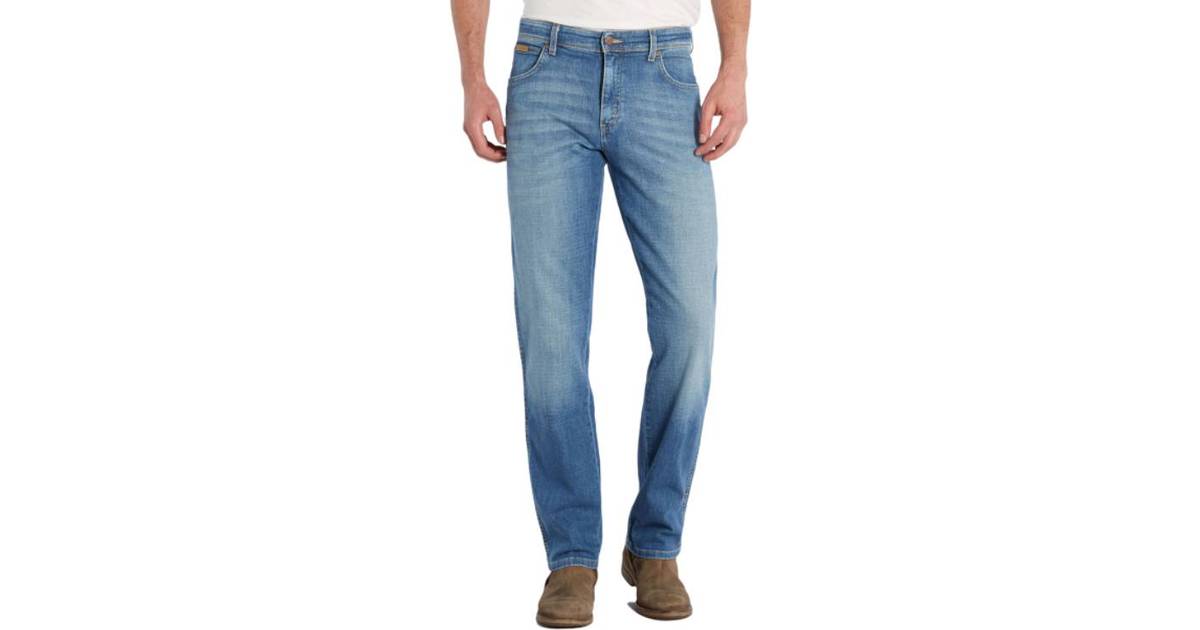 Wrangler Texas Stretch Jeans Worn Broke • Se pris
