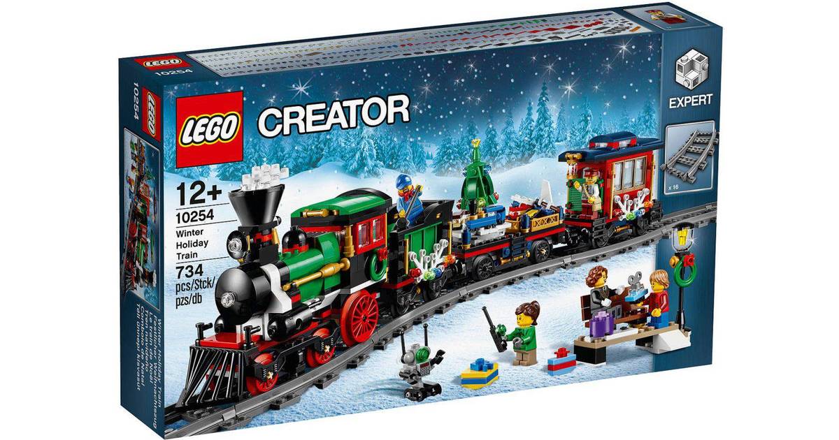Mangler Bore Lav aftensmad Lego Creator Juletog 10254 (2 butikker) • PriceRunner »