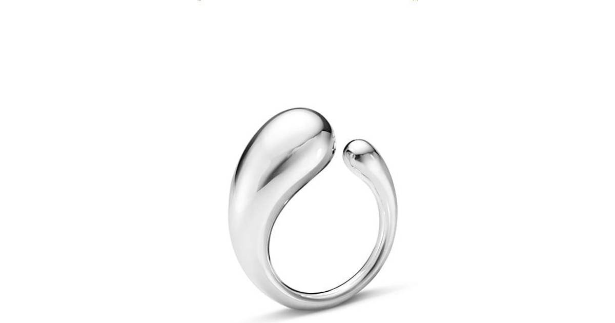 Jensen Mercy Large Ring Silver • Se pris
