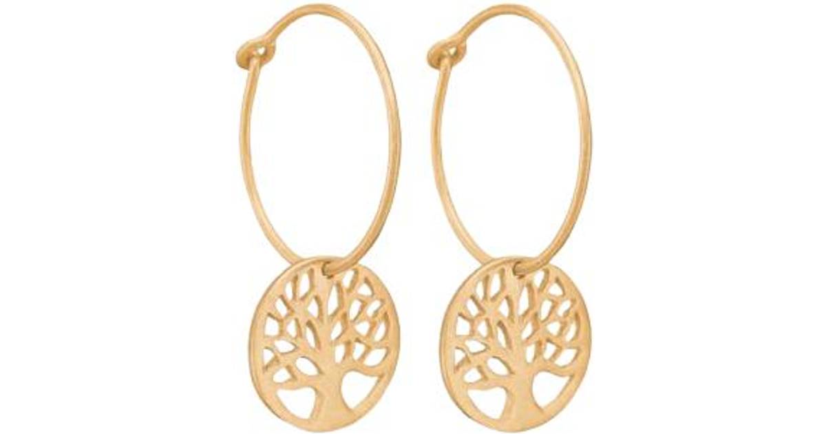 Frk Lisberg Tree Life Earrings - Gold