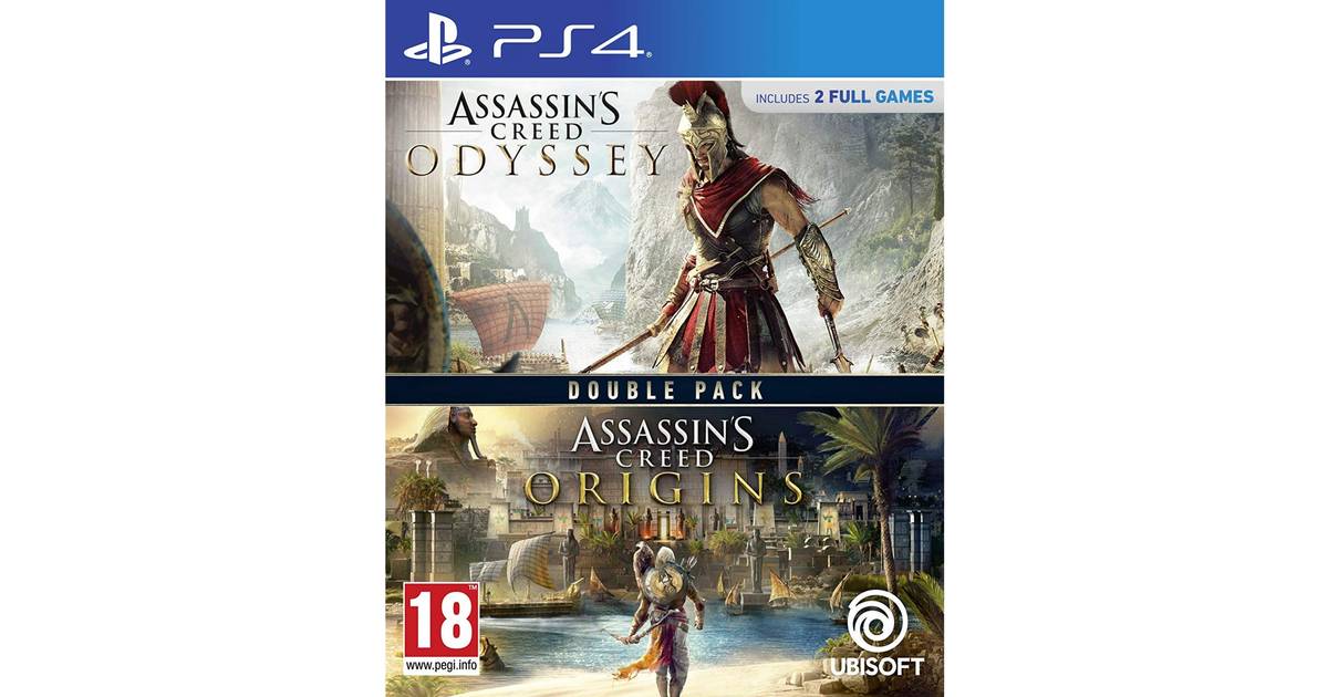 Ansigt opad Daddy brud Assassin's Creed Origins + Odyssey Double Pack (PS4) PlayStation 4