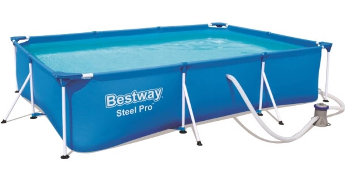 Inspektion gå i stå 945 Bestway Steel Pro Pool Set 3.00x2.01m • Se pris