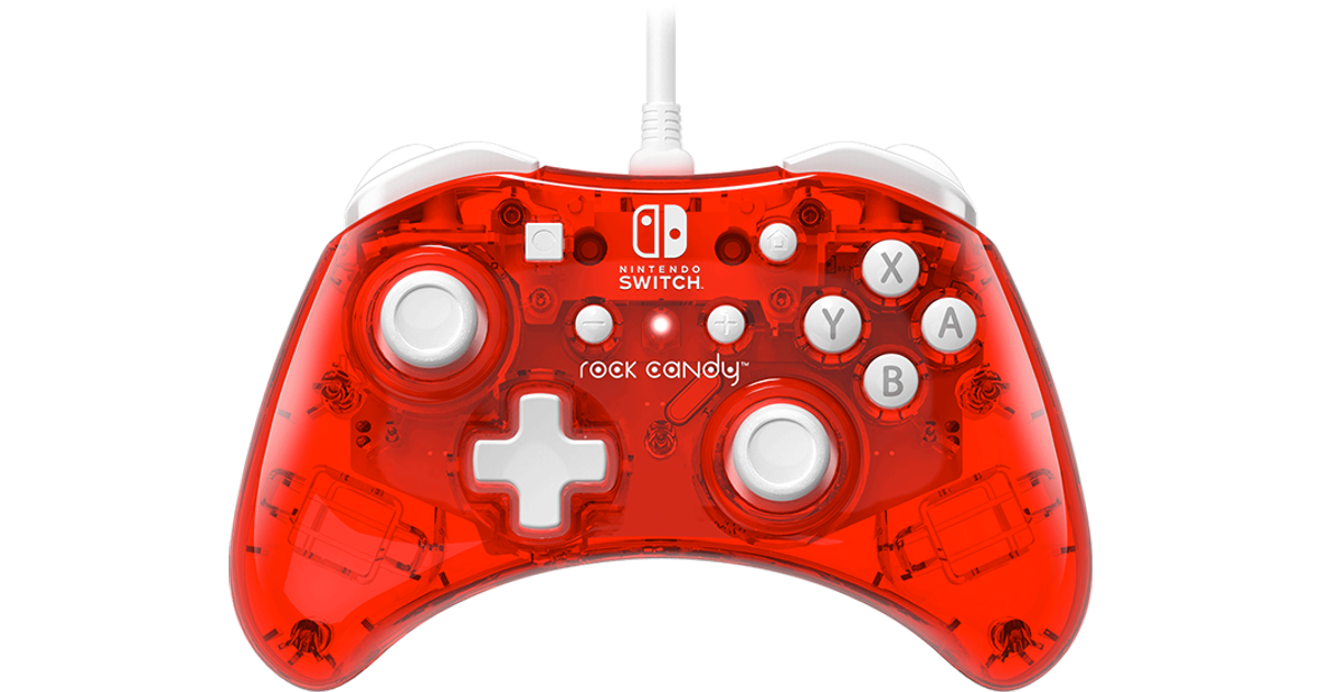 PDP Rock Candy Wired Controller Nintendo Switch Stormin Cherry