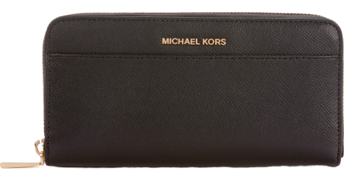 Michael Kors Jet Pocket Continental Wallet - Black
