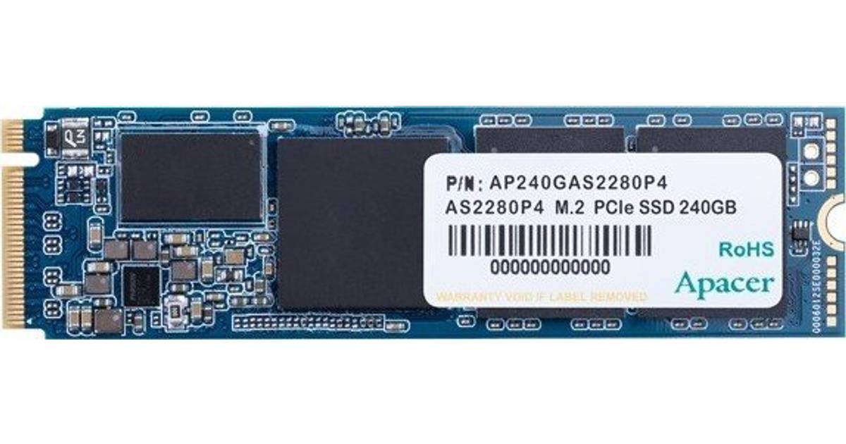 Apacer AS2280P4 M.2 SSD 240GB (5 butikker) • Se priser