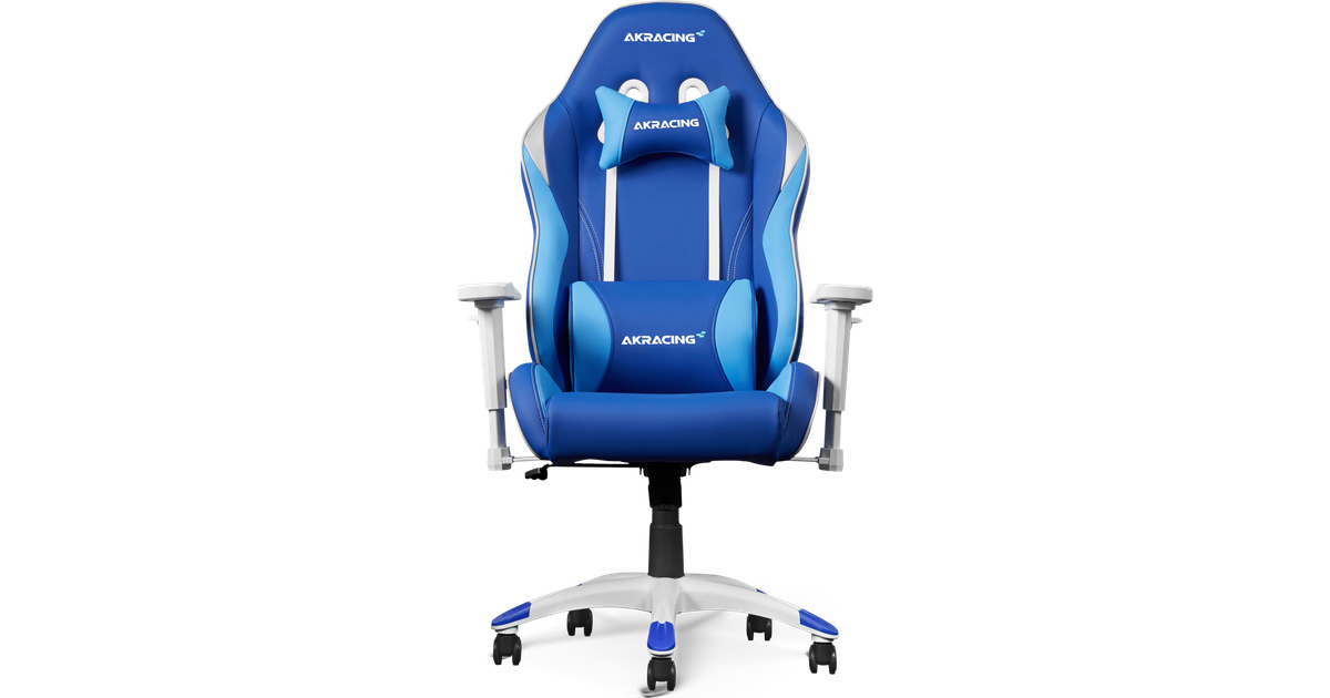 AKracing California Tahoe Gaming Chair White/Blue • Se