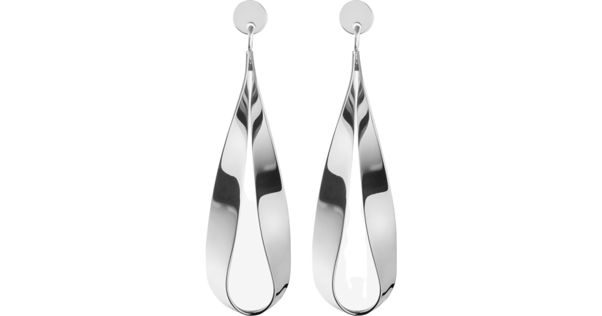 Celebrity fornuft tidligere Dyrberg/Kern Arc Earrings - Silver • Se laveste pris nu
