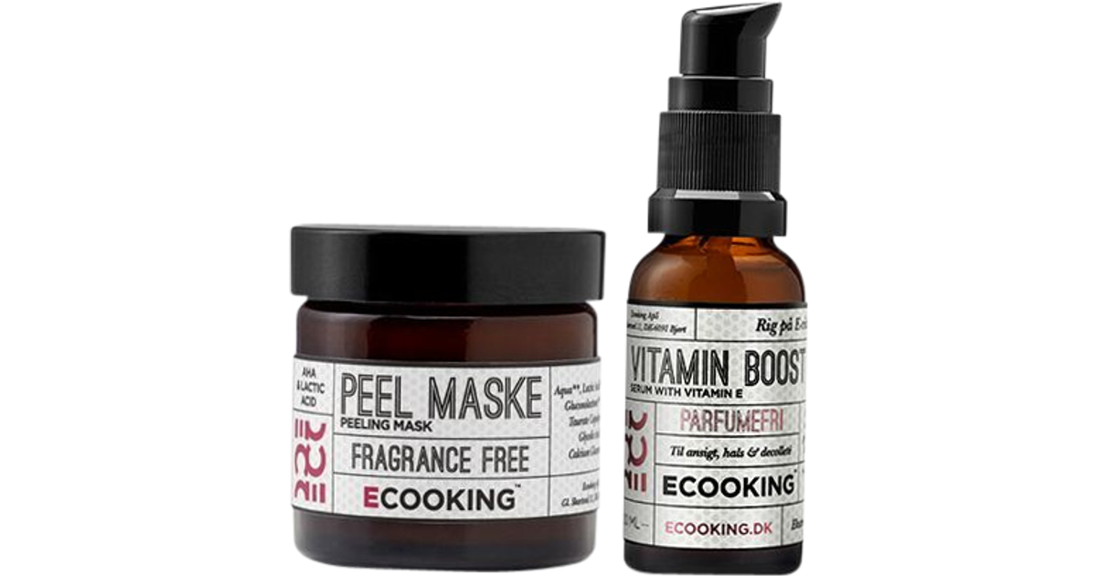 Peel Maske & Vitamin Boost Serum Gaveæske