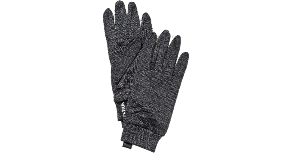 Hestra Merino Liner Active Gloves - Charocoal