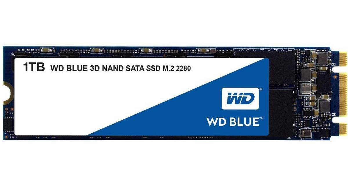 Canberra livstid nå Western Digital Blue 3D Nand WDS100T2B0B 1TB • Pris »