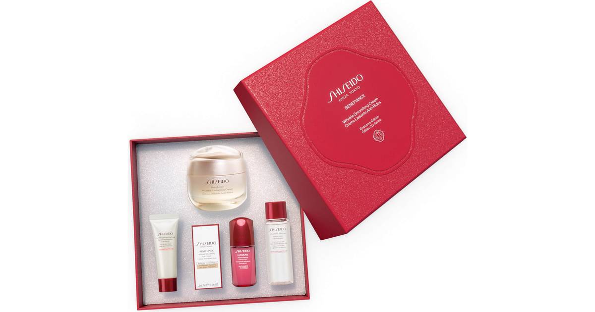 billet følelsesmæssig Blive opmærksom Shiseido Benefiance Wrinkle Smoothing Cream Holiday Kit