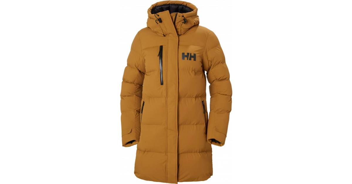 mord Diligence Kurve Helly Hansen W Adore Puffy Parka - Spice • Se pris
