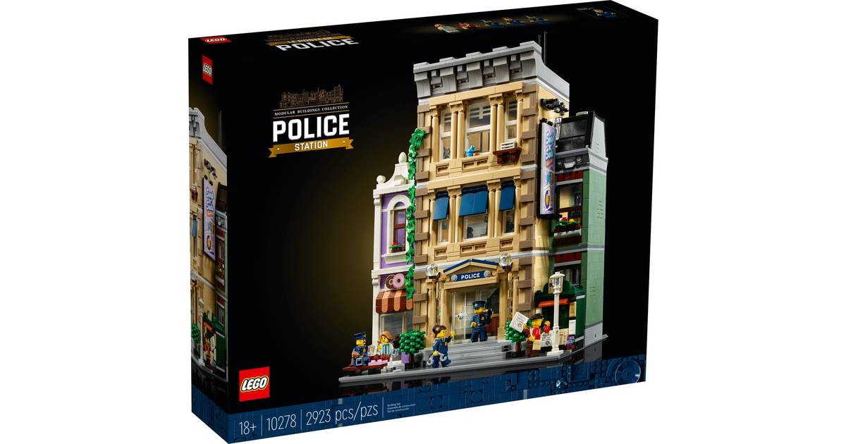 Samarbejdsvillig Torden let Lego Creator Police Station 10278 • Se PriceRunner »