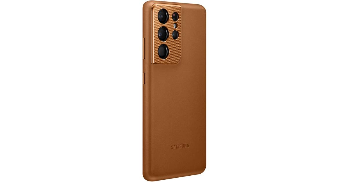 Bidrag Rådne andrageren Samsung Leather Cover for Galaxy S21 Ultra • Se pris