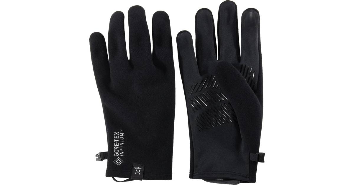 Haglöfs Bow Gloves - True Black • Se pris nu