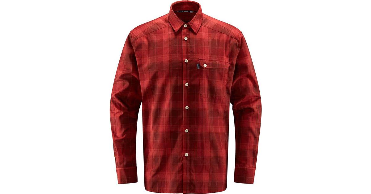 Details about   Haglöfs Tarn Flannell Shirt Men Maroon Red/Brick 604155 4DQ/ Lifestyle 