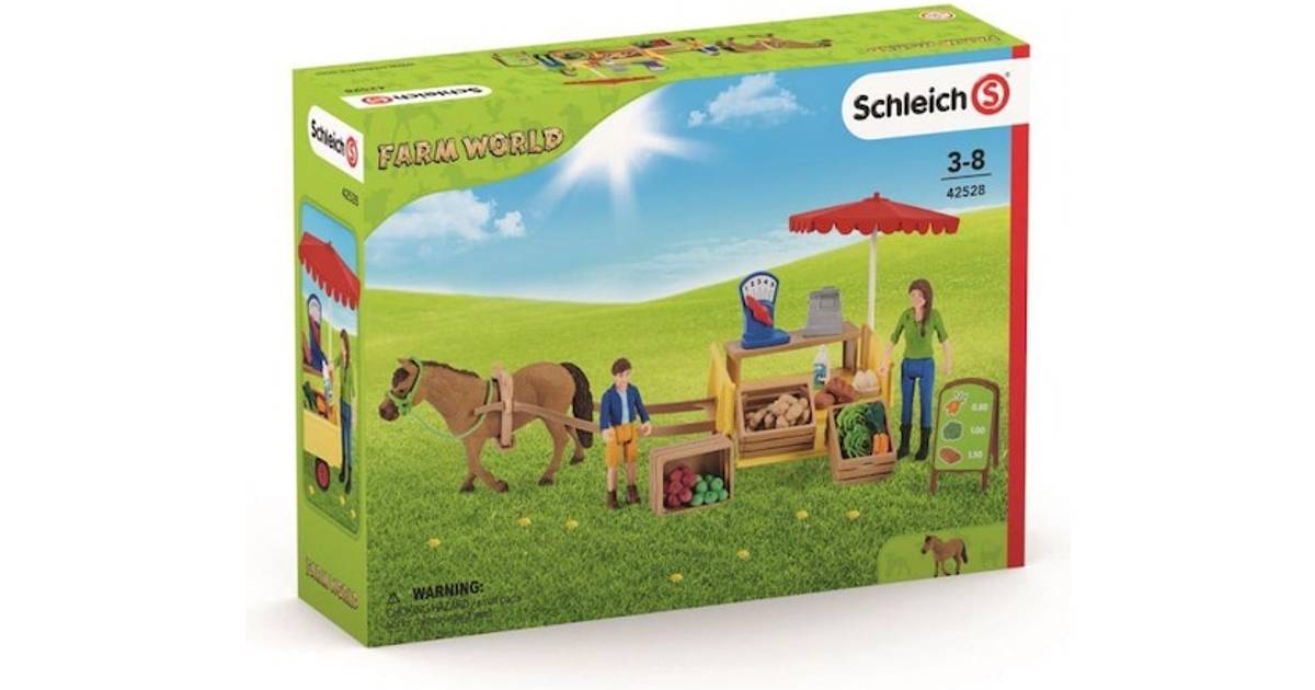 Schleich Sunny Mobile Farm Stand 42528 •