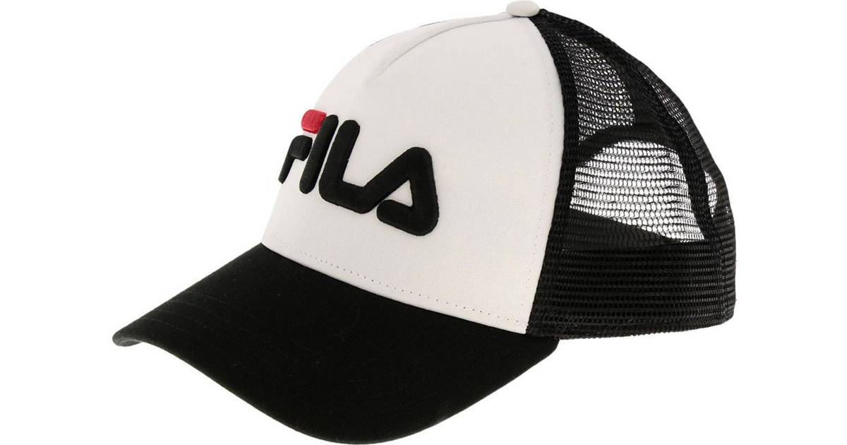 Fila Cap logo - White/Black • Se pris