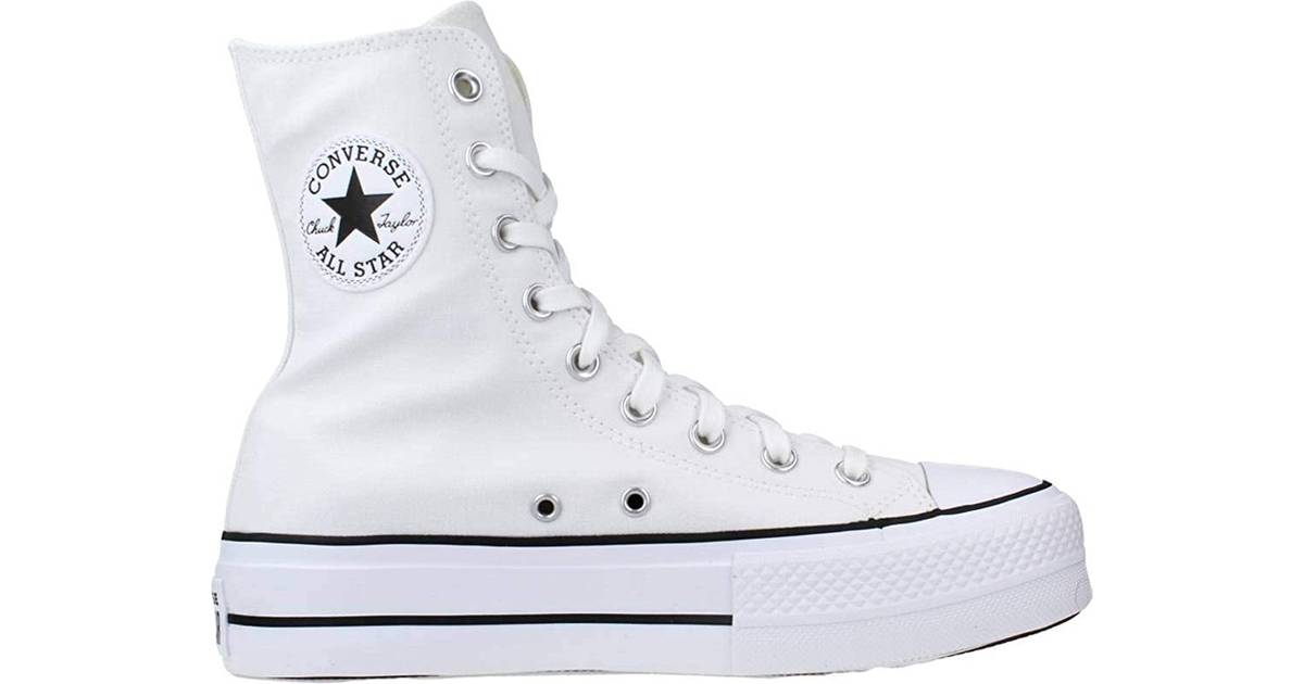 Extra Platform Chuck Taylor All Star Top - White