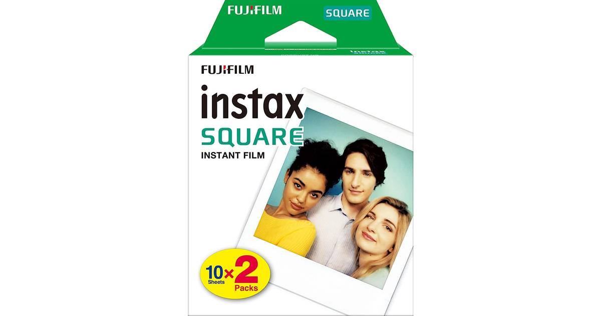Fujifilm Instax Square Film White pack • Se pris »
