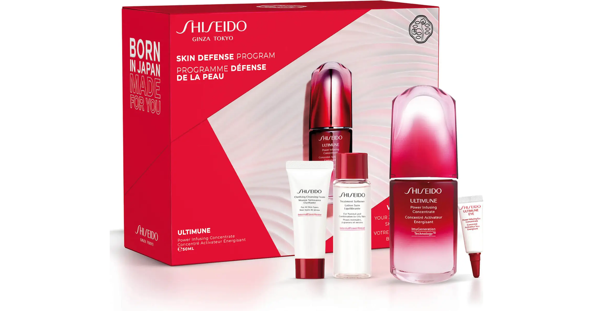 Sved Bot Snavset Shiseido Exclusive Ultimune Value Set • Se pris