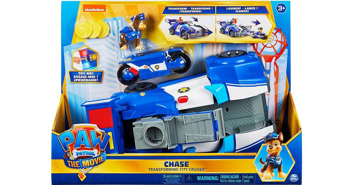 Master Paw Patrol The Movie Chase Transforming City Under
