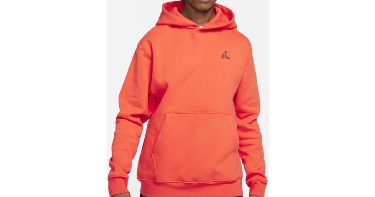 Nike Jordan Essentials Fleece Hoodie - Orange • Se pris