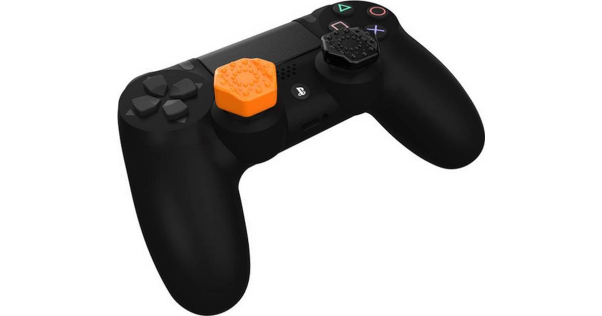 Penelope Odds Vise dig Sparkfox PS4 / PS5 Pro-Hex Controllers Thumb Grip - Black/Orange • Pris »