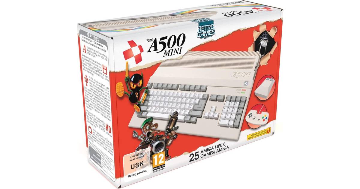 Reproducere Venlighed æstetisk Retro Games Ltd The A500 Mini • Se laveste pris nu