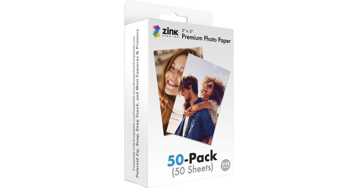 Polaroid Zink Media 2x3" 50 pack • PriceRunner