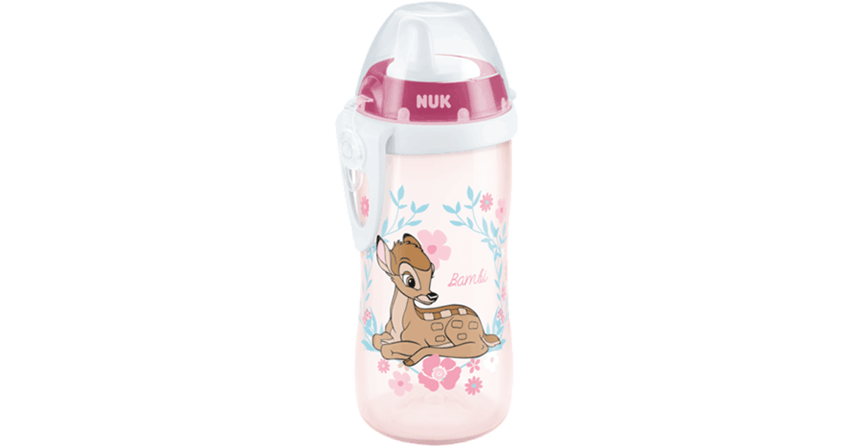 harte Trinktülle 300 ml pink Bambi 10.255.370 NUK Disney Classics Kiddy Cup 