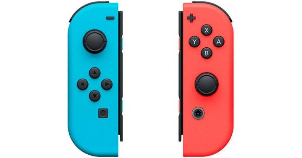 Nintendo Joy-Con Pair - Rød/Blå • Se priser »