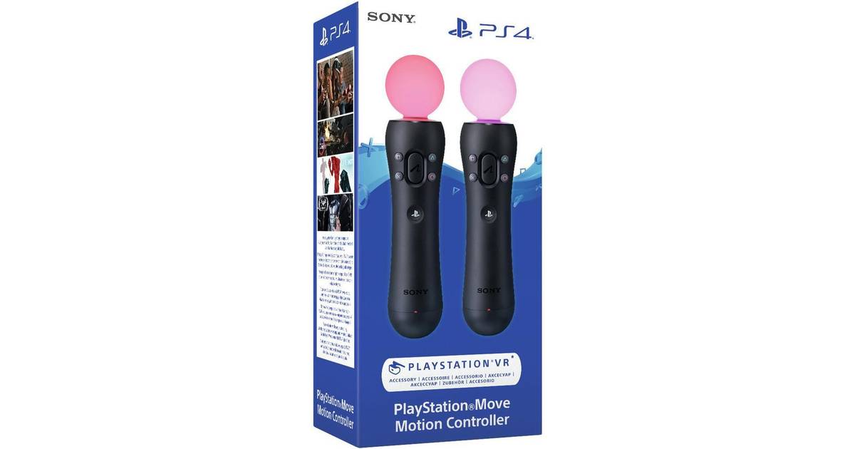 Smelte besøgende Alexander Graham Bell Sony Playstation Move Motion Controller - Twin Pack • Pris »