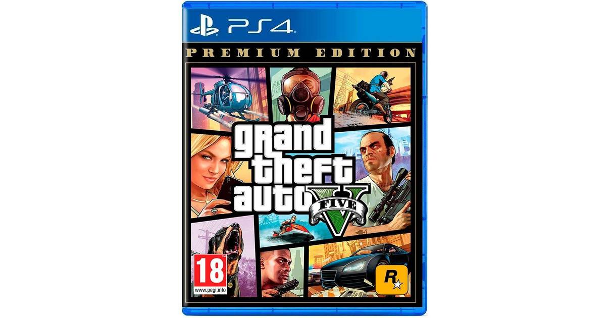 rør Korea berømt Grand Theft Auto V - Premium Online Edition (PS4) PlayStation 4