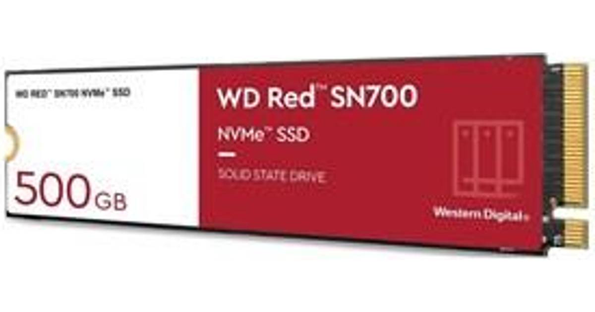 Western Digital SN700 NVMe M.2 2280 500GB • Pris »