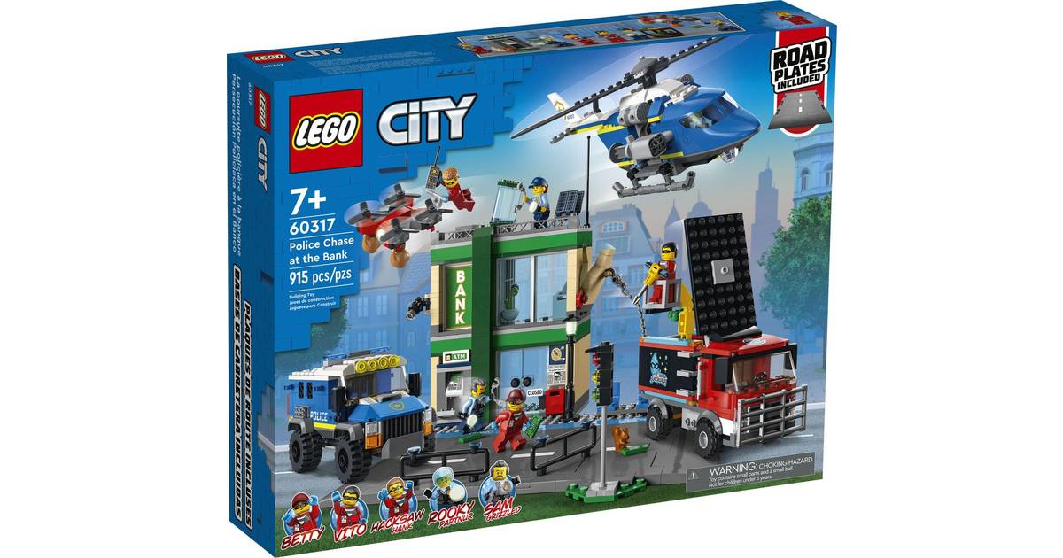 ukrudtsplante Meddele At lyve Lego City Politijagt ved banken 60317 • PriceRunner »