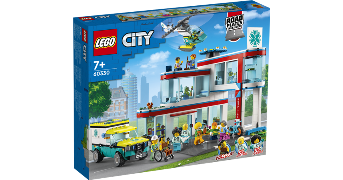 Lego City Hospital (38 butikker) • PriceRunner »