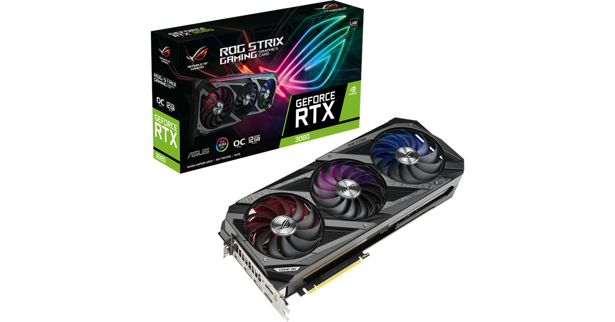 ASUS ROG Strix GeForce RTX 3080 Edition 2xHDMI 3xDP 12GB »