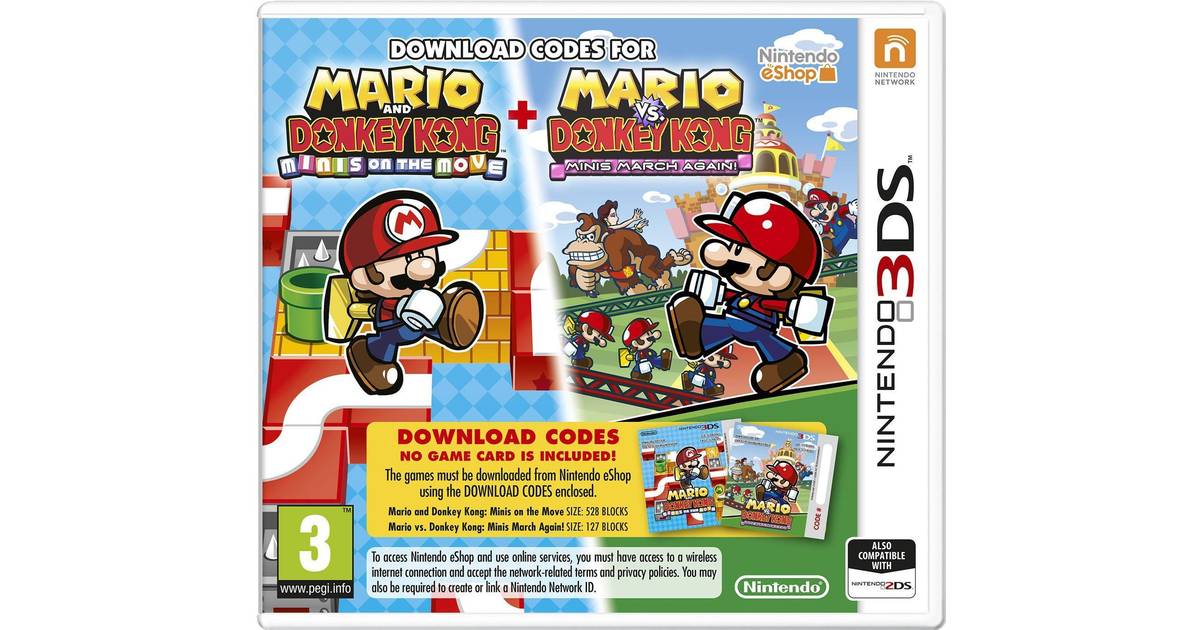 Panda slack Sammentræf Mario & Donkey Kong Move Double Pack (3DS) • Priser »