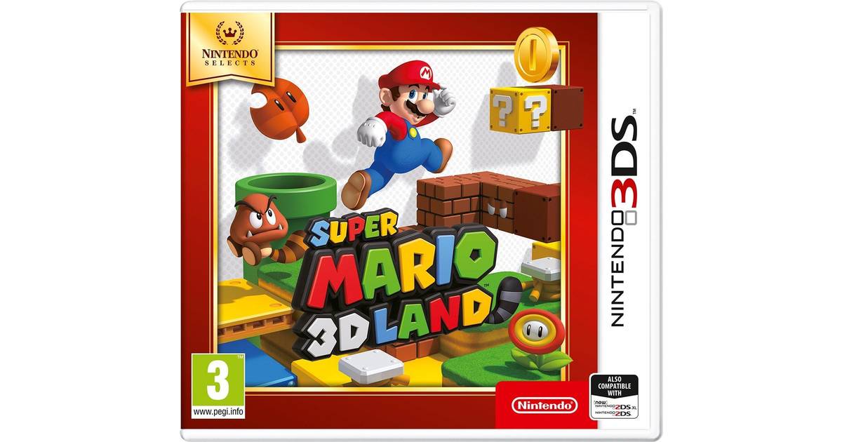 Putte Bølle øve sig Super Mario 3D Land (3DS) (4 butikker) • PriceRunner »
