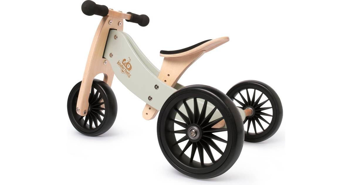 silke Dejlig Raffinere Kinderfeets 2-i-1 trehjulet cykel Tiny Tot Plus, turkis- i dag 8x  babypoints • Pris »