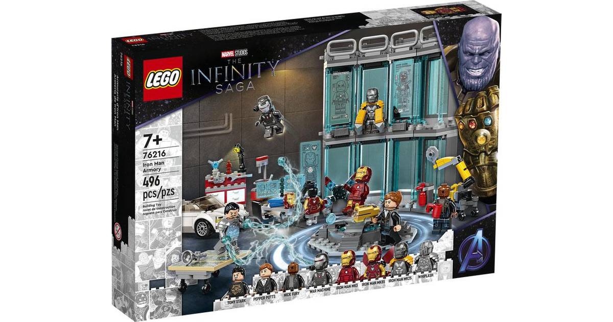 Lego Marvel Armoury • Se PriceRunner »