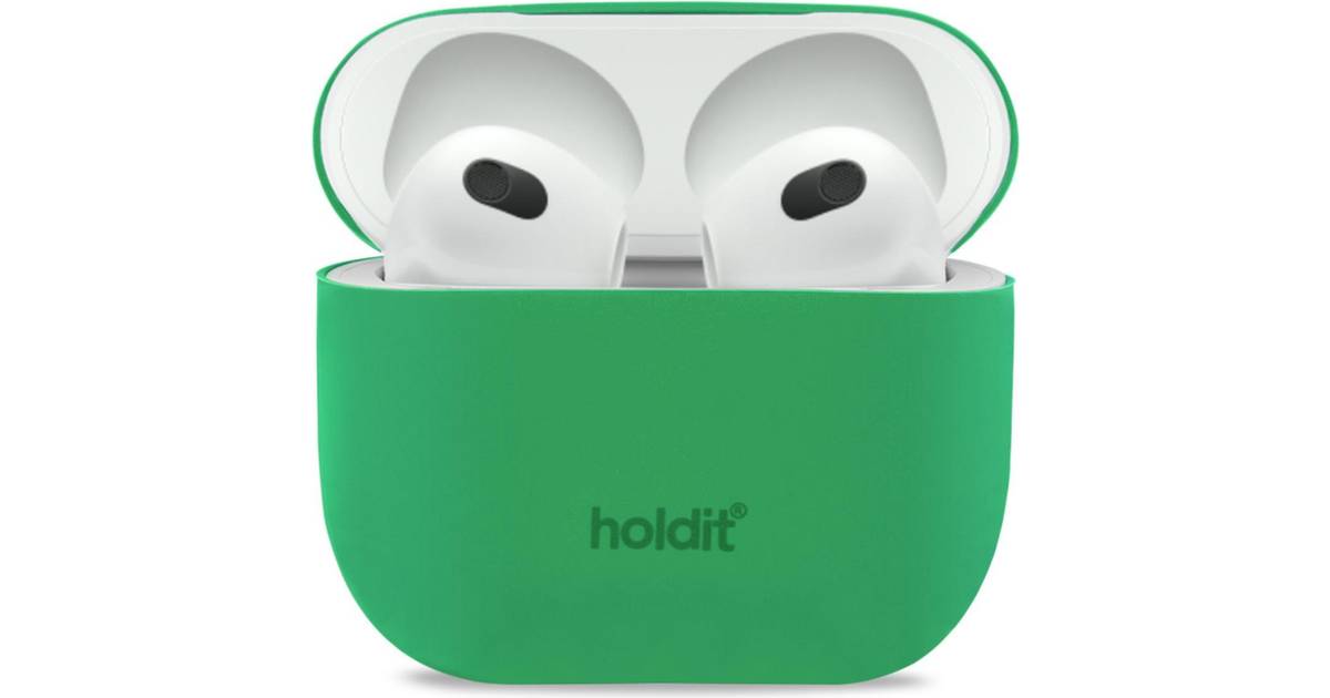Holdit AirPods 3 Cover Silikone Grass •
