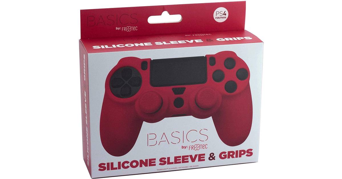 Blade PS4 Silicone + Grips - Red • PriceRunner »