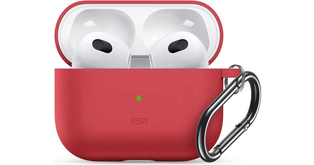 ESR Bounce Apple Airpods (3. gen. Silikone Cover m. Rød Pris »